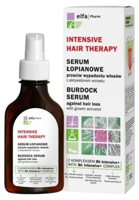 Obrázek produktu pro Sérum proti vypadávání vlasů Intensive Hair Therapy Burdock - 100 ml - Elfa Pharm