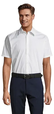 Produktbild von SOLS - "Broadway" Hemd für Herren kurzärmlig LT2158 (4XL) (Weiß)