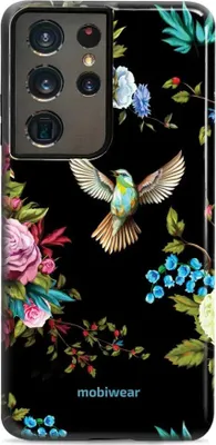 Produktbild von Handyhülle für Galaxy S21 Ultra, Mobiwear Elite Pro, Nachtkolibri