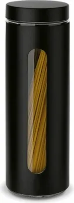 Obrázek produktu pro dóza 1900ml SKLO ČERNÁ, d10x31cm, průhled_EXTPLASTIMEX
