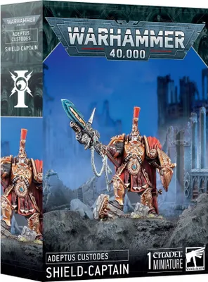 Immagine prodotto di Warhammer 40,000 Adeptus Custodes Capitano di Scudo
