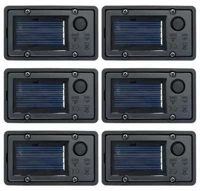 Image de Solidchoice - 6 pièces de rechange pour lampes solaires