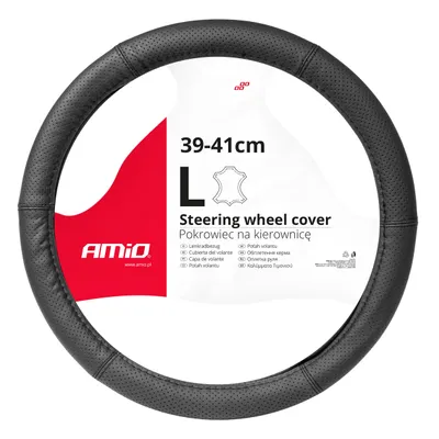 Immagine prodotto di Coprivolante in pelle traforata, misura L 39-41cm, SWC-50-L AMIO-03557