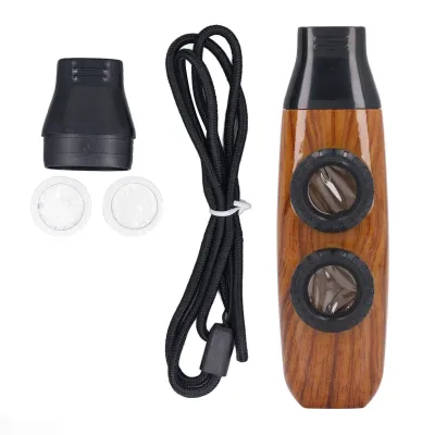 Obrázek produktu pro Kazoo flétna, flétna s dvojitým otvorem, nastavitelný hudební dechový nástroj s membránou pro vystoupení