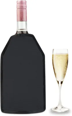 Produktbild von Isolierte Weinflaschenhülle, wasserdicht und rutschfest, ideal für Wein, Champagner, Sekt und andere Flaschen. Perfekte, tragbare Hülle für Reisen und Partys.
