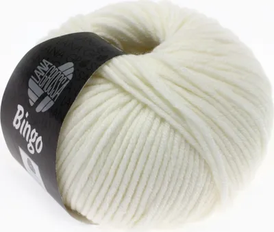 Produktbild von Lana Grossa Bingo 023 Weiß 50g