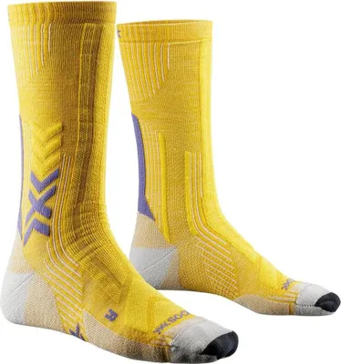 Produktbild von X-socks Trekkin Perform Merino Crew-socken Gelb EU 35-38 Herren,Damen Gelb EU 35-38