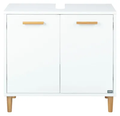 Produktbild von LOOKS by Wolfgang Joop Badschrank Waschbeckenunterschrank Bad weiß Softclose