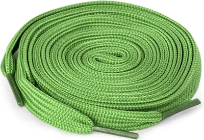 Imagen del producto de Jumadas, cordones de zapato, color verde oscuro, 100 cm – planos – cordones de zapato de 100 cm
