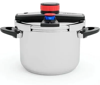 Produktbild von Orbegozo Easyclose Schnellkochtopf 6l Silber  Silber One Size
