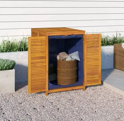 Produktbild von [Home] Gartenbox 70x87x104 cm Massivholz Akazie , Neue Mode 2024 im häuslichen Leben