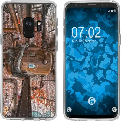 Produktbild von PhoneNatic Case kompatibel mit Samsung Galaxy S9 Silikon-Hülle Urban M1
