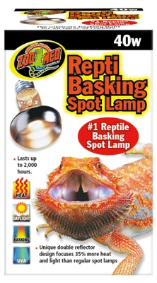 Productafbeelding van Zoo Med Repti Basking Spot Lamp warmtelamp voor reptielen 25 tot 250W 40W