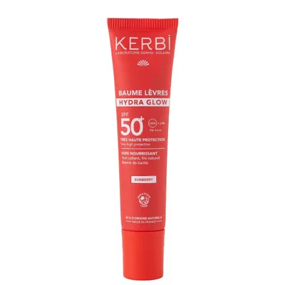 Image de Baume à lèvres Glow SPF50 15g KERBI