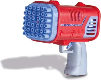 Image de Pustefix Bubble Bazooka, pistolet jouet, à partir de 4 ans
