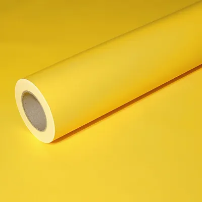 Produktbild von 50m x 0,40m JUNOPAX® Geschenkpapier sonnen-gelb