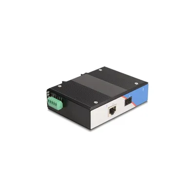Produktbild von Delock Industrie Gigabit Medienkonverter RJ45 zu SFP für Hutschiene