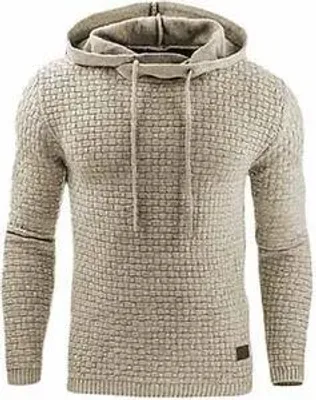Obrázek produktu pro ASKSA Pánská mikina s kapucí Pánská mikina s kapucí Pánská mikina s kapucí Pánská mikina s kapucí s dlouhým rukávem Streetwear Pulovr,Apricot,M