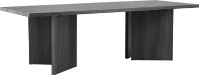 Immagine prodotto di FURNLUX Tavolo da pranzo Bassholmen Nero 100cm / Hauptfarbe: Schwarz / Dimensioni: 100 x 240 x 75 cm