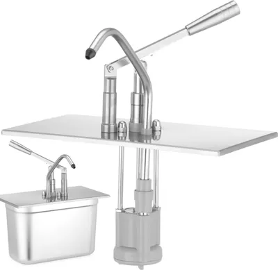 Zdjęcie produktu dla Pokrywa Do Pojemnika Gn 1/3 Z Dyspenserem Dozownikiem - Hendi 558157