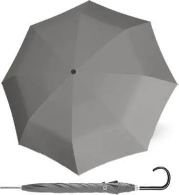 Zdjęcie produktu dla doppler parasol z laską Carbonsteel Long AC Chic Sand szary wielokolorowy