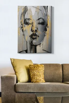 Image de Wallity, Kanvas Tablo (70 x 100) - 47, Peintures sur toile, Multicolore, bois, 70 x 100 cm