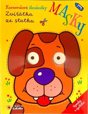 Obrázek produktu pro Zvířata na farmě - karnevalové scrabble masky