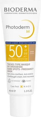 Obrázok produktu pre Bioderma Photoderm mlieko na opaľovanie Tinted Protective Cream Golden SPF50+ 40 ml