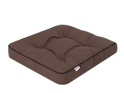 Produktbild von Bjird Sitzkissen, Kissen für Sessel 49x47 cm, Braun - Polster für Indoor und Outdoor, Sitzauflage, Stuhlkissen