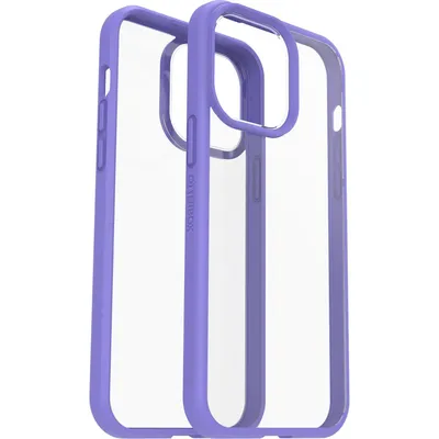 Produktbild von OtterBox React Apple iPhone 14 Pro Max Purplexing clear/purple