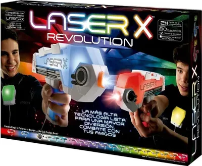 Produktbild von Laser X Waffen Des Revolutionsspiels Silber  Silber One Size