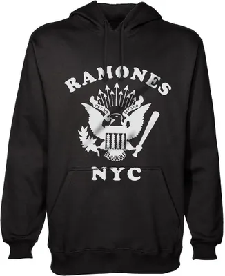 Obrázek produktu pro Ramones - Mikina s kapucí pro muže/dámy uni RO1021 (S) (Black)