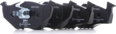 Produktbild von VALEO Bremsbeläge Satz Vorne für VW POLO (9N) 301488