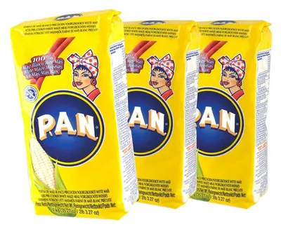 Productafbeelding van Voorgekookt Wit Maïsmeel 3 x 1kg