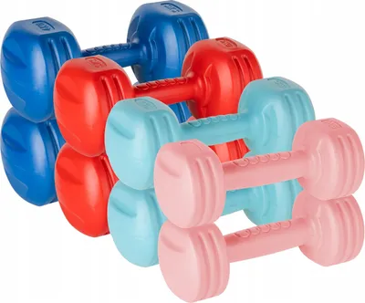 Obrázek produktu pro Rebel RBA-2310 Sada Fitness činek 20kg  - 2x1kg + 2x2kg + 2x3kg + 2x4kg