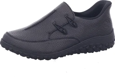 Produktbild von Rieker Damen Slipper 40951-37, 40951-38, 40951-39, 40951-40, 40951-41, 40951-42 RIE-59559 schwarz 40