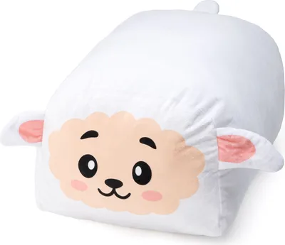 Produktbild von Weiches Plüsch Kissen Kuscheltier in Tier Form Groß 60 x 25 x 35 cm für Schlafzimmer Jugendliche Plüschtier Kawaii Anime |  Schaf SHEEP [091]