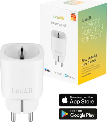 Produktbild von Hombli smarte Steckdose EU, weiß