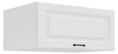 Produktbild von Aufsatzschrank Hochschrank 80 cm STILO Weiss Küchenzeile Küchenblock Küche Landhaus