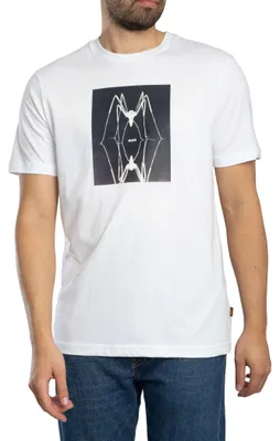 Produktbild von BOSS T-Shirt mit Tiermotiv, Weiß XL
