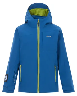 Obrázek produktu pro Regatta – bunda "Trekktain" pro děti, model RG13621 (velikost 134), barva: modrá/zlatá