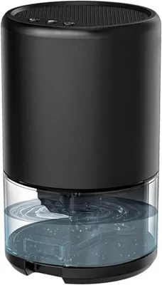 Produktbild von Kompakt dezentrale Luftentfeuchter - 3 l/h - 1 l Wasserbehälter - schwarz - tragbar - ultra leise