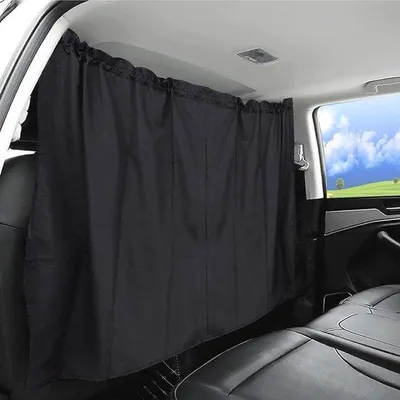 Image de Rideau de voiture 140 x 80 cm, protection pour les voyages et contre le soleil