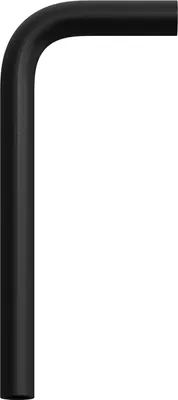 Immagine prodotto di Creative-Cables Tubo curvo di estensione – (Nero, lunghezza 14 cm, larghezza 6,5 cm) – In metallo – Con filettatura M10x1