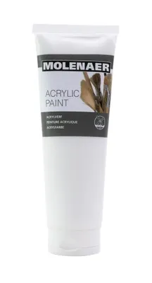 Obrázek produktu pro Akrylová barva 250 ml - bílá