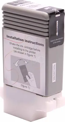 Produktbild von Kompatible Druckerpatrone für Canon PFI-107BK Schwarz von ABC