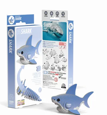 Produktbild von EUGY - 3D Bastelset Hai