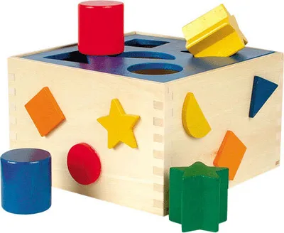 Image de Goki Boîte de tri en bois
