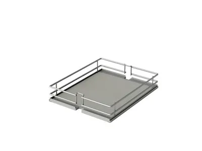 Produktbild von VS TAL Larder Premea Korb, Ablageelement, 1 Stk., für 400 mm Korpus, silber