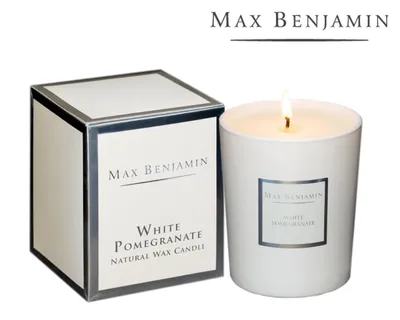 Produktbild von Max Benjamin White Pomegranate Duftkerze Candle